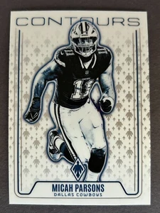 2024 Panini Phoenix - Contours Micah Parsons #CON-MPS - Cowboys - Bild 1 von 2