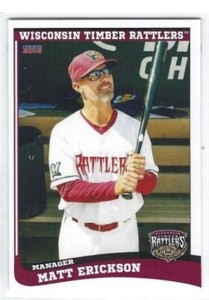2016 Wisconsin Timber Rattlers (Class A-Milwaukee Brewers) Matt Erickson