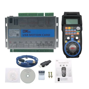 4-Axis USB Mach3 Motion Controller Card 2MHz Board MK4-V+MPG Handwheel Pendant - Picture 1 of 10
