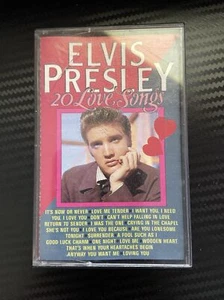 Elvis Presley Cassette Tape 20 Love Songs - Picture 1 of 2