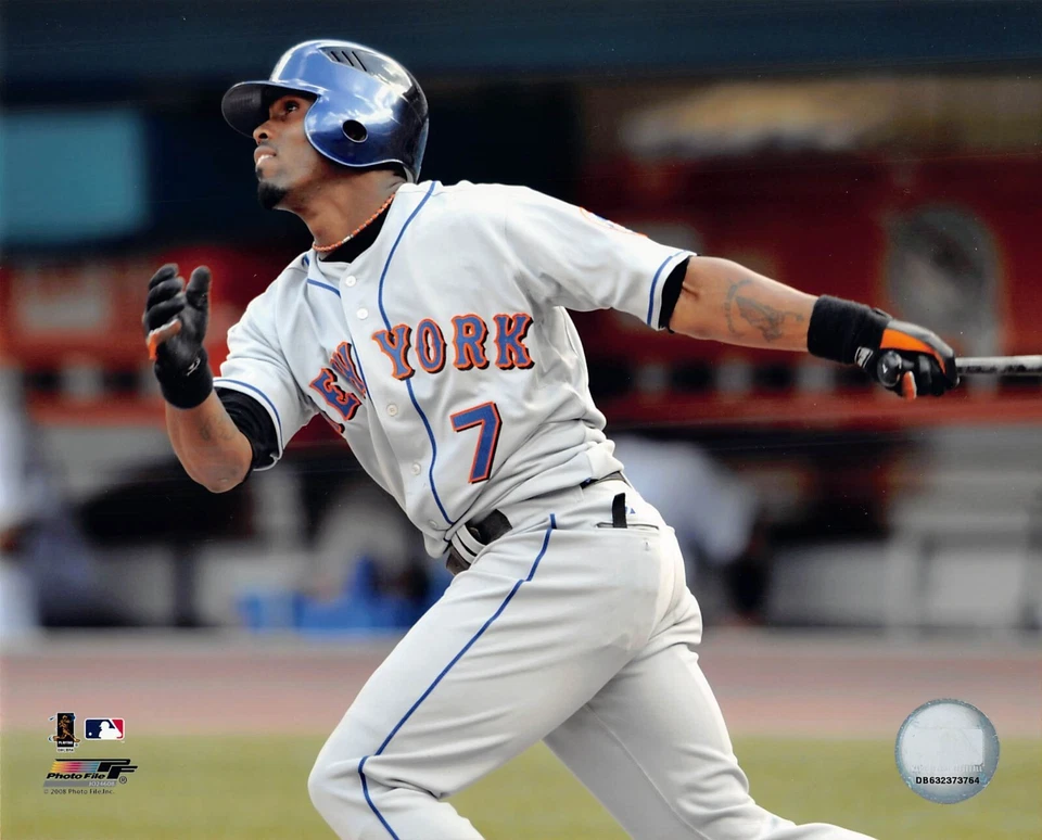 Jose Reyes  NY Mets  8x10 Photo #6006 - Image 1 of 1