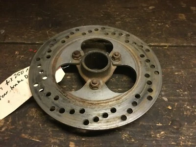 Honda TRX 250X 1987 brida de disco de freno trasero 43122HM3A61 43120HC0010 t031 Foto 1 de 4