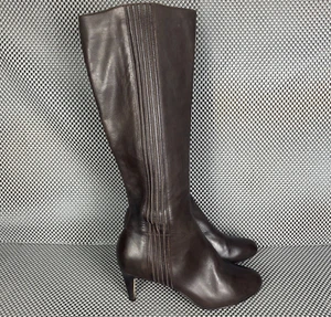 Cole Haan NikeAir Stiefel Damengröße 6,5 B braun weiches Leder Absatz Stiefel Reißverschluss - Bild 1 von 15