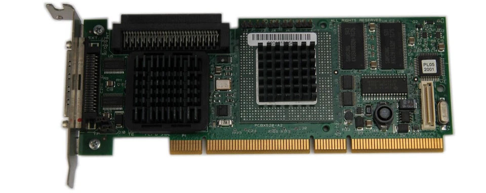 LSI Logic PCBX520-A2 LSI LOGIC 64MB PCI SCSI RAID CONTROLLER (Low Profile) - Image 1 of 4
