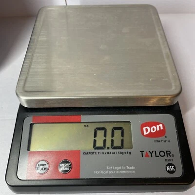 Balança digital à prova d'água Taylor nova na caixa - Imagem 1 de 4