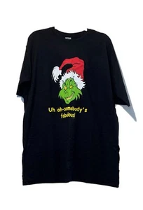 How The Grinch (S) Stole Christmas Movie Promo Tshirt Sz L Jim Carrey HTF EUC - Picture 1 of 3
