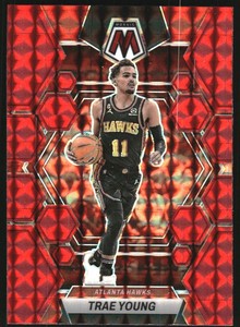 2022-23 Panini Mosaic Mosaic Red #8 Trae Young