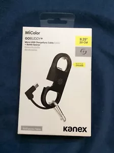 KANEX GoBuddy Micro USB Charge Sync Cable Bottle Opener Smartphone / Tablet - Picture 1 of 2