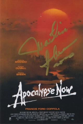 Martin Sheen Signed 4x6 Photo 2 COA Cover