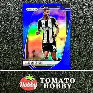 PANINI PRIZM PREMIER LEAGUE 2024-25 ALEXANDER ISAK /299 BLUE REFRACTOR NEWCASTLE - Picture 1 of 2