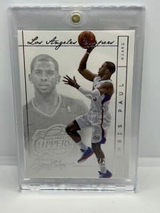 2013-14 Panini Signatures Chris Paul Silver Parallel Card /25 SSP