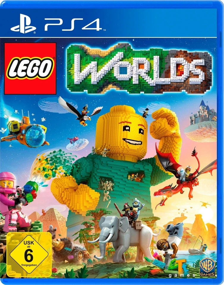 ✅ Lego Worlds Playstation 4 PS 4 Spiel LEGO Worlds NEU deutscher Händler ✅