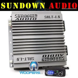 SUNDOWN AUDIO SALT-1.5 MONOBLOCK 1,500W RMS COMPETITION AMP SUBWOOFERS AMPLIFIER - Picture 1 of 10