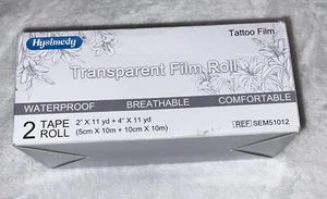 Rollo de vendaje para cuidado posterior al tatuaje impermeable, transpirable, cómodo, transparente nuevo - Imagen 1 de 24