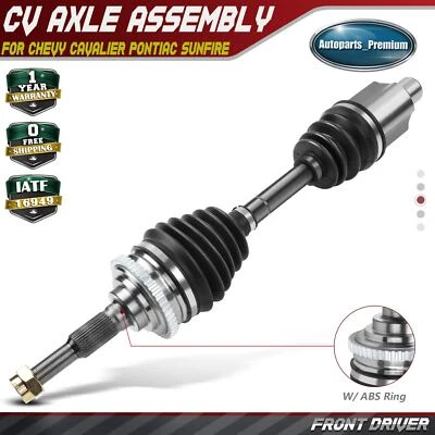 Conjunto de eje CV conductor delantero para Chevrolet Cavalier Pontiac Sunfire 1995-2001 Foto 1 de 4