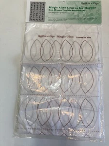 Edredón en un día hojas de vid mágica para borde no tejido interfaz fusible NUEVO - Imagen 1 de 3