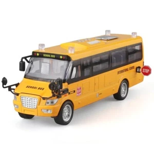 1:32 American Bull Head Schulbus Model Car with Light and Sound Features - Bild 1 von 7