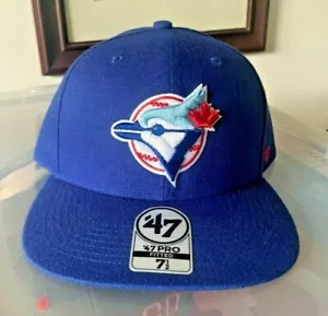 47 Brand Toronto Blue Jays MLB Hole Shot Pro Hat! Fitted Multiple Sizes Retro - Picture 1 of 5