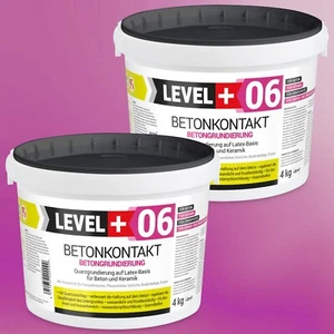 Haftgrund 2x4kg Betonkontakt Schnell Trocknend Putzgrund Grundierung Profi L+06 - Bild 1 von 11
