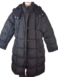 FreeZone Snow Ski Winter Outdoor Fleece Lined Puffer Jacket Youth M 8-10 Black - Bild 1 von 10