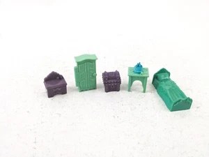  2002 Disney Cinderella Magisches Musikschloss 5 Stck. Möbel Ersatz Posten - Bild 1 von 2