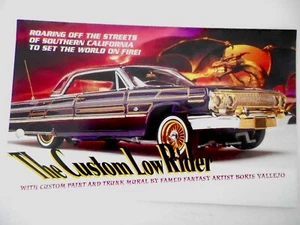 BROCHURE ONLY Danbury Mint - 1963 Chevy Impala Custom Low Rider - Picture 1 of 2