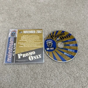 PROMO ONLY MAINSTREAM CLUB Nov 2002 DJ PROMO CD Madonna Sinead O’ Connor - Picture 1 of 4