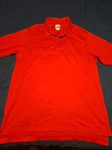 Herren Adidas Climalite Golf Poloshirt Größe XL rot - Bild 1 von 7