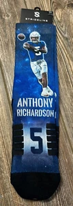 Brand New Mens/Womens Indianapolis Colts Anthony Richardson Strideline Socks - Picture 1 of 3