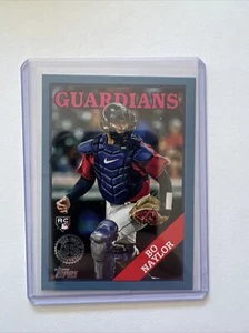 Carta Rookie 2023 Topps Serie 2 Bo Naylor Blu 1988 35° Anniversario RC - Foto 1 di 2