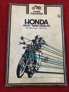 Clymer Honda Service Repair Handbook 125-360cc Twins 1964-1976 Manual Motorcycle - Picture 1 of 4