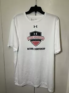 UNDER ARMOUR NFL FLAG FOOTBALL UNDER THE LIGHTS YOUTH T-SHIRT SIZE: Large - Picture 1 of 5