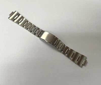 Seiko NOS Vintage 21mm x 10mm Pulseira de Relógio de Aço Inoxidável - Imagem 1 de 4