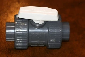 Hayward 3/4” PVC True Union Ball Valve Safe Block Adjust - Picture 1 of 10
