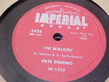 Fats Domino 45 You Win Again bw Ida Jane Imperial VG++