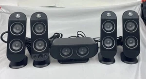 Logitech X-530 5.1 Channel Surround Sound 5 Speakers RCA Volume Control Tested - Bild 1 von 7