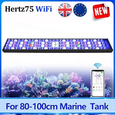 PopBloom H75 WiFi Aquarium LED Lighting 36" Full Spectrum For Reef Marine Coral - Image 1 of 4