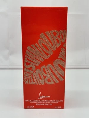 Christian Louboutin Glitter Metal Fluid Lip Lacquer - Forever Girl 599 - 00481 - Image 1 of 4