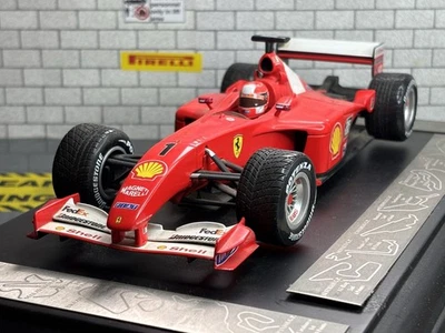 1:18 Hot Wheels F1 Fórmula 1 Ferrari 2001 Schumacher F2001 CAMPEÓN DEL MUNDO *RARO* Foto 1 de 4