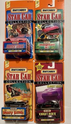 MATCHBOX STAR Happy Days Brady Bunch Magnum PI Knight Rider 4 Car Lot 15%OFF - Image 1 of 4