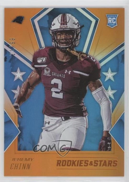 2020 Panini Rookies & Stars Rookie Orange /99 Jeremy Chinn #192 RC - Image 1 of 2