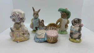 (5 Stück) Royal Albert Osterhase Figuren 1989 - Bild 1 von 7