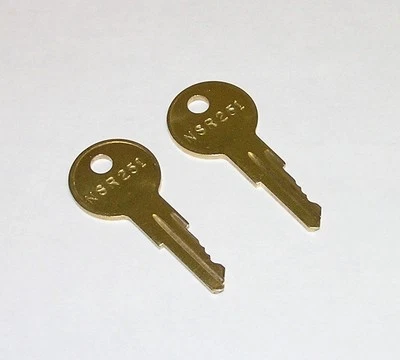 2 - NSR251 Keys fit Square D Electrical Breaker Panel Panelboard Locks - Image 1 of 2