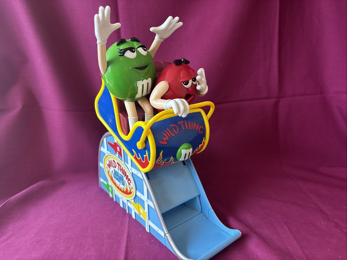 M&M's Wild Thing Roller-coaster Candy Dispenser Limited Edition | eBay