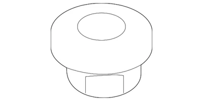 Genuine Audi Exhaust Heat Shield Nut N-907-450-01 - Image 1 of 2