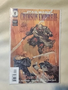Star Wars Crimson Empire II #2 Council Of Blood SIGNIERT VON Randy & Mike - Bild 1 von 4