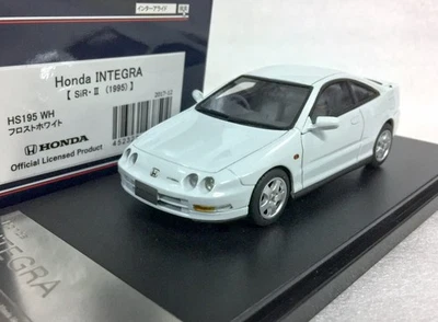 po HI STORY HS195WH HONDA INTEGRA TYPE R DC2 resin 1:43 scale model car - Image 1 of 4