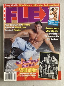Flex,März 1997,Bodybuilding,Sportrevue,Muscle&Fitness,Zeitschrift,Magazin,Heft - Bild 1 von 10