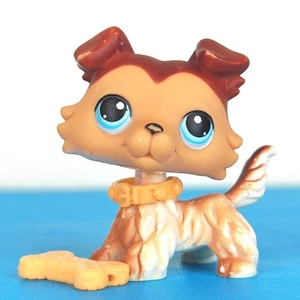 Authentic Littlest Pet Shop #58 Collie Dog Paw Down / Original Hasbro LPS - Bild 1 von 6