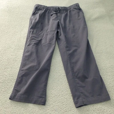 Pantalones chinos LL Bean para hombre XL con cordón azules al tobillo informales bolsillos de playa Foto 1 de 4